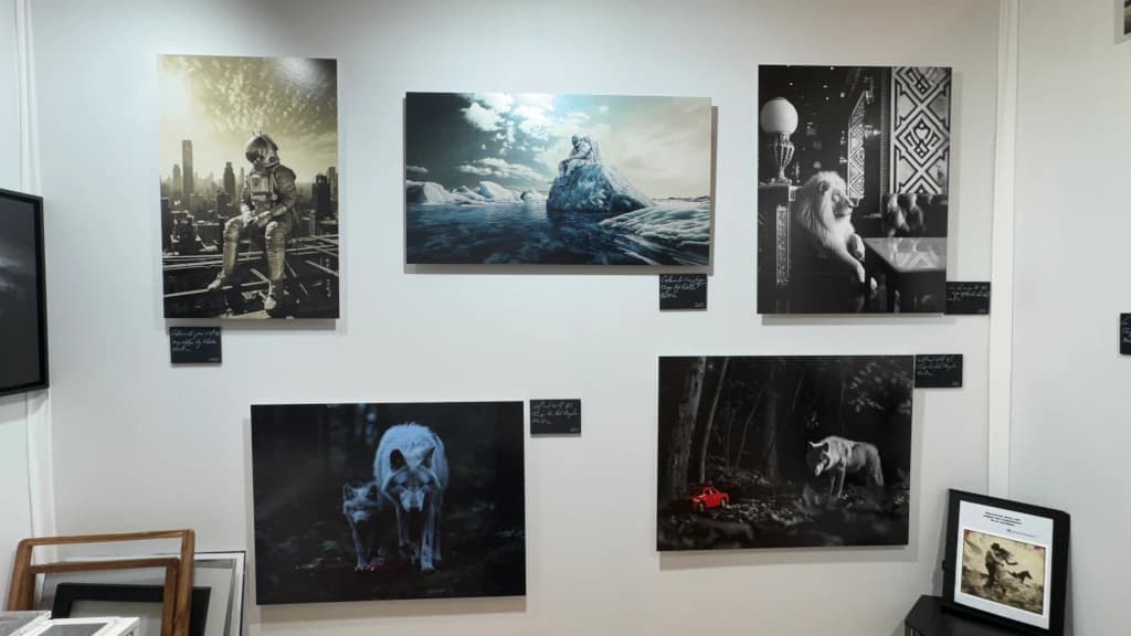 Stand exposition vue générale